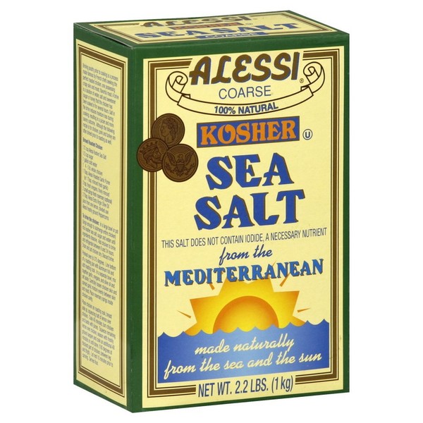 Alessi Sea Salt Kosher, 36.79 oz