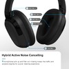 Eono Active-Noise-Cancelling-Headphones - ANC Eonoheadphone 1-Wireless Over-Ear Bluetooth-Headphones with Mic,
