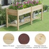 FILWH FILWH Raised Garden Bed with Legs Elevated Wooden Planter