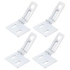uxcell Bifold Door Hardware, 4-Pack Bi-Fold Door Surface Aligner, Bifold