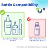 Dispensador Gotas Ojos Solo Apto Botellas Tubo Boquilla Reutilizables Ayuda Aplicador Más Parpadeo Involuntario Azul