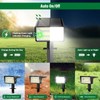 LAMKEEP Solar Spot Lights Outdoor with 60 LED & Auto