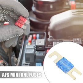 X AUTOHAUX Pack of 5 60A AFS Mini ANL Fuses Replacement for Car Truck Motorcycle Boat Audio CDs