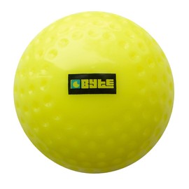 BYTE Mini Dimple Lightweight Hockey Ball Yellow