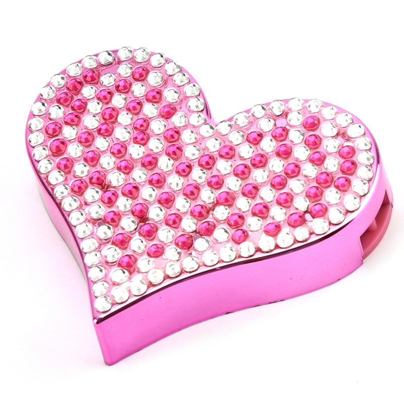 Self Defense Alarm Heart Shape Security Protect Personal Alert(Red)