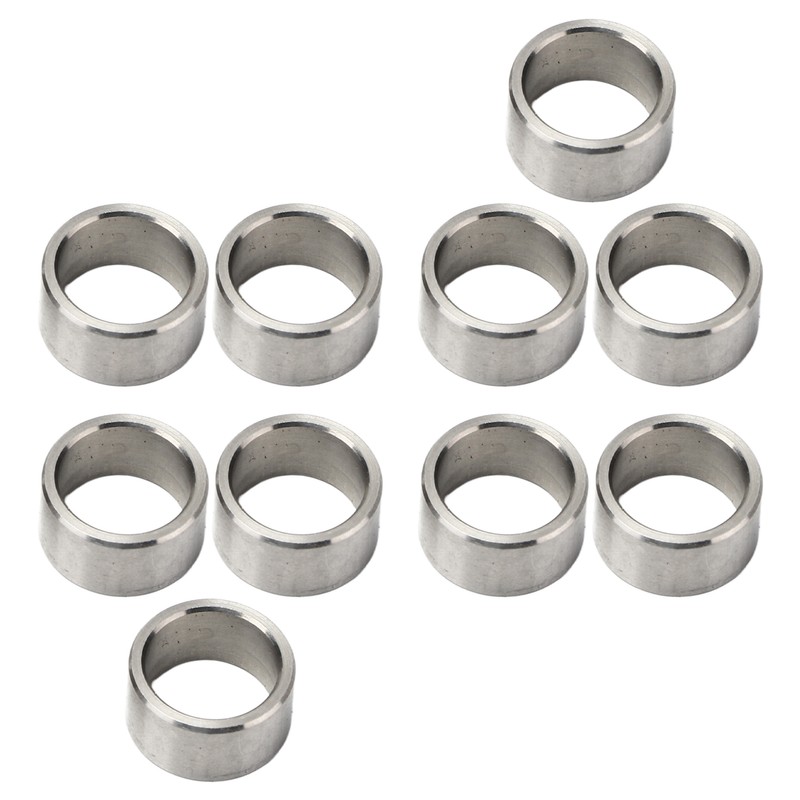10Pcs Washer Spacer 15mm OD 12mm ID Stainless Steel Hardware