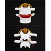 QWORK Anatomical Human Lumbar Vertebrae Degenerative Spine Model - for