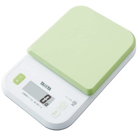 Tanita KJ-110S GR Cooking Scale, Kitchen Scale, Cooking, Digital, 2.2 lbs (1 kg) Increments, Green