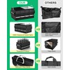 TK-YBX1ZSQ Trunk Organizer for SUV - Car Organizer with Removable