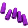 5 x Purple Bicycle Presta Valve Caps Bicycle Valve Caps