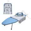Metal Foldable Tabletop Ironing Board with Iron Rest, Portable Ironing