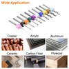 sourcing map 20pcs Micro PCB Drill Bits 1.6mm / 0.063"