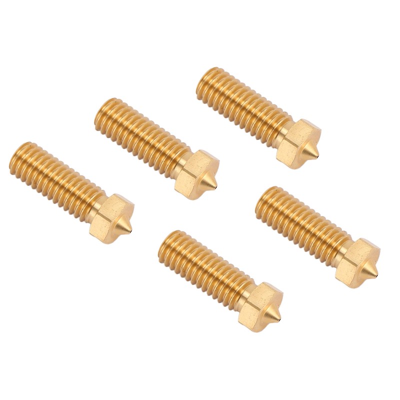 5pcs CHT V6 3D Printer Nozzle 3 Holes High Flow