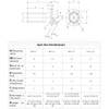 RISON-Titanium Hex Screws with Flange M8 x 1.25 x 25