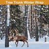 262Ft Tree Protector Wraps, 3.9" Widen Black Tree Trunk Bandage