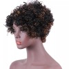 BM Pelucas Afro Rizadas, Pelucas Cortas De Cabello Humano