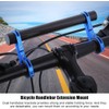 Extensor De Manillar De Bicicleta, Material de Tubo de Carbono,Soporte