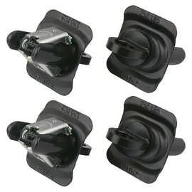 Tie Down Anchor for Truck Bed Rail System 23146899 4pcs Compatible with 2014-2025 Chevy Silverado/GMC Sierra 1500 2500 3500 Colorado Canyon Cargo Bed Accessories Parts
