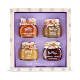 Mrs Bridges Preserves Collection, Made in Scotland, 4oz Jar (Pack of 4)