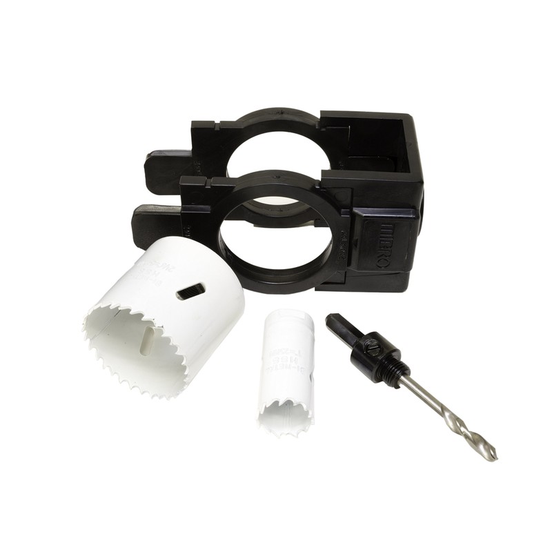 MIBRO 300691 Bi-Metal Door Lock and Deadbolt Installation Kit for