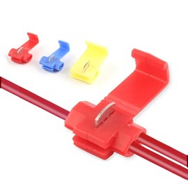 60 Sets of Branch Connectors, T-Quick Connectors for Continuous Cables, Clamp Connectors, Anti-Theft Cable Connectors, 0.5 ~ 6 m㎡