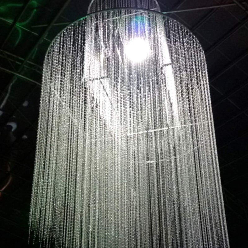 A'sTool Crystal Beaded Curtain Decoration, 30M, Clear