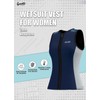GoldFin Wetsuit Top for Women, Wet Suit Vest 2mm Neoprene