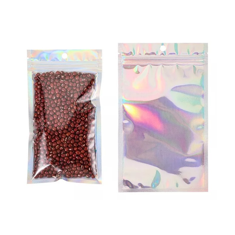 Hogareno Ec 100 Bolsas Pouch Holográficas A Prueba De Olores