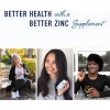 Quelato de Zinc SM Nutrition con Vitamina B6 y Bioperina,
