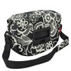 KlickFix Fleur Black Bicycle Bag - One Size