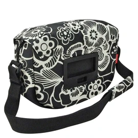 KlickFix Fleur Black Bicycle Bag - One Size