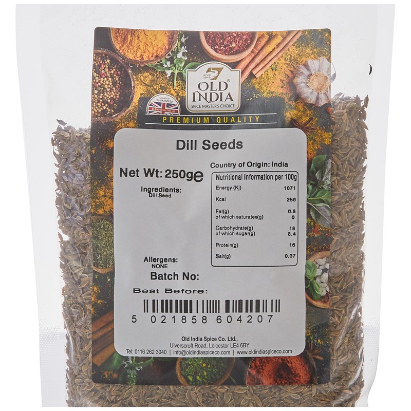 Old India Dill Seeds 250g