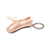 Montesy Handcrafted Ballet Shoe Keychain Silk Pointe Shoe Keyrings Elegant