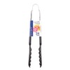 Pearl Metal C-1822 Nylon Tongs, 9.4 inches (24 cm), Black,