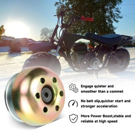 GREHUA Super 30 Series Torque Converter Driver Clutch Kit for Predator 212cc 196cc 224cc 225cc Mini Bike Coleman CT200U BT200X CT200U-EX Baja Warior KT196 Manco Go Kart 6.5HP OHV Clone Engine Parts