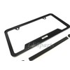 SELPONT Range Rover Logo Black Finish Steel License Plate Frame