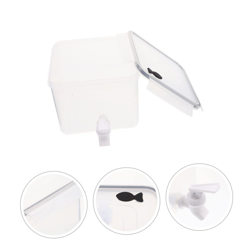CIYODO Refrigerator Beverage Dispenser with Spigot Cold Water Kettle for