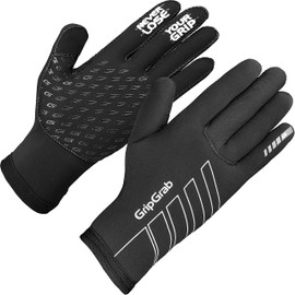 GripGrab Neoprene Cycling Gloves Wet Weather Thermal Windproof Anti-Slip Full Finger MTB Gravel Road Bike Bicycle Glove