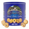 Royal Dansk Danish Butter Cookies, 48oz Exclusive Tin, Traditional Assortment,