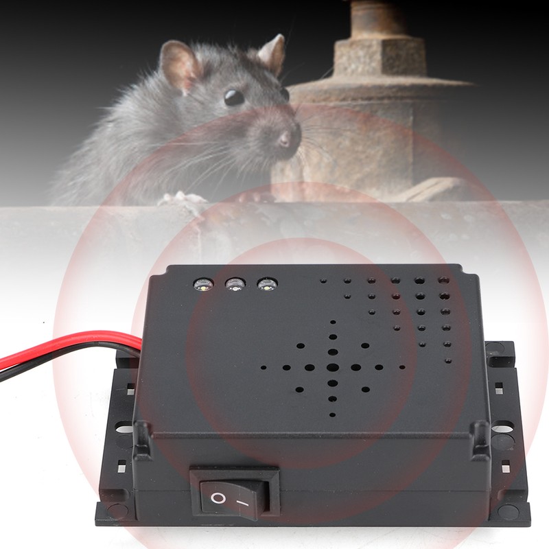 ABS Plastic Car Electronic Ultrasonic Mouse Repeller Rat Deterrent for