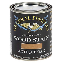 General Finishes Water Based Wood Stain, 1 Pint, Antique Oak
