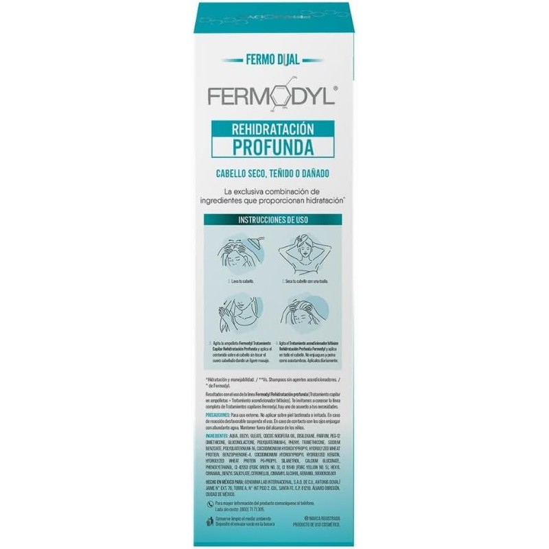 FERMODYL - Tratamiento FERMODUAL. Rehidratacion profunda, presentación con 240ml