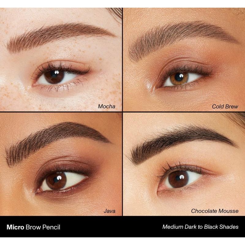 Morphe Micro Brow Dual-Ended Pencil & Spoolie - Shade: Cold