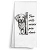 Sviojuce Funny Golden Retriever Bathroom Hand Towels Decor 16x24, You