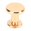 200 Set Chicago Screws Set 9.5x8mm Hard Thick Brass Uniform