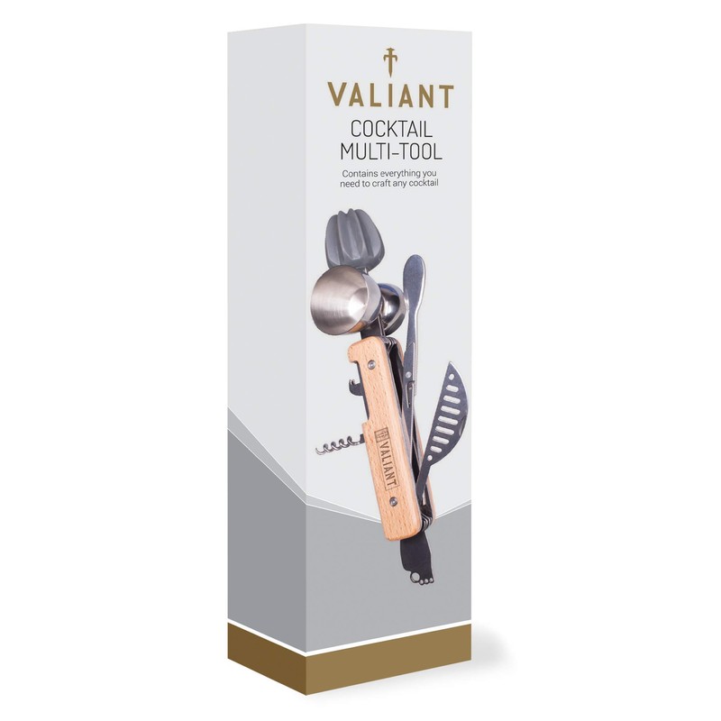 Valiant 9-in-1 Cocktail Maker Multi-Tool Set