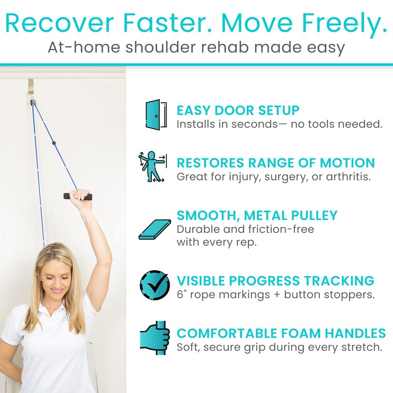 Vive Shoulder Pulley for Physical Therapy - Rotator Cuff Pain