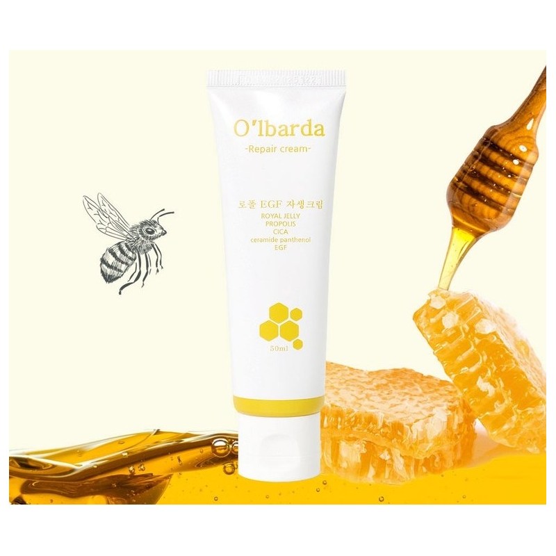 본사 올바르다 EGF 시카 판테놀 세라마이드 점뺀후관리 자생크림, 50g, 1개