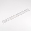 HARFINGTON Film Flexible Ruler 12 Inch 1mm Scale PET Plastic