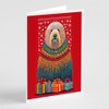 Caroline's Treasures DAC3115GCA7P Komondor Holiday Christmas Greeting Cards Pack of